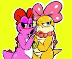  big_lips birdo blush female koopa koopalings mangneto mario_bros nintendo reptile scalie turtle video_games wendy_o_koopa 