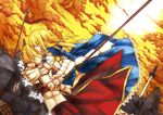  armor armored_dress arrow artoria_pendragon_(all) banner battlefield blonde_hair closed_eyes cloud dress dutch_angle fate/apocrypha fate/stay_night fate/zero fate_(series) flower forehead_kiss hair_down kiss lily_(flower) mordred_(fate) mordred_(fate)_(all) mother_and_daughter multiple_girls planted_sword planted_weapon polearm saber short_hair sky spear spoilers sunset sword weapon whiisky 