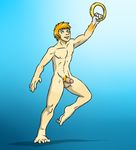  balls canine fox foxlightning happy hedgehog human humanized male mammal miles_prower nude penis sega solo sonic_(series) sonic_the_hedgehog tails transformation 