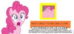  blob embarrassed equine friendship_is_magic hair horse memories most_likely_to_become_a_cow? my_little_pony oink overweight party pimples pink_fur pink_hair pink_skin pinkie_pie_(mlp) plaque pony she_was_that_fat_in_middle_school? shocked sweat the_horror tongue tongue_out zits 