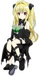  golden_darkness tagme to_love_ru transparent_png vector_trace 