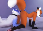  anal badger balls butt canine collar deep_rimming fox gay jailbird jay_wolfe male mammal mustelid oral raised_tail rimming sex 