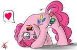 &lt;3 anal anal_penetration anus blue_eyes blush cradeelcin cutie_mark equine female feral friendship_is_magic hair horse mammal my_little_pony penetration pink_hair pinkie_pie_(mlp) plain_background pony portrait pussy pussy_juice sex_toy smile solo vaginal vaginal_penetration vibrator white_background 
