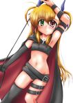  belt elbow_gloves gloves long_hair lyrical_nanoha mahou_shoujo_lyrical_nanoha_strikers misana solo vivio whip 