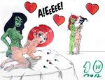  dragonhorse10 harley_quinn kim_possible poison_ivy shego 