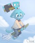  chibitracy gumball_watterson tagme the_amazing_world_of_gumball 