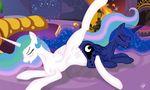  friendship_is_magic lowgravity my_little_pony princess_celestia princess_luna 