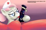  big_macintosh friendship_is_magic my_little_pony nurse_redheart ragingsemi 