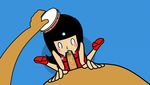  animated animated_gif fellatio minus8 nintendo oral rhythm_heaven rhythm_tengoku sex uncensored 