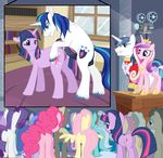  doctor_whooves fluttershy friendship_is_magic klumpeh lyra_heartstrings my_little_pony pinkie_pie princess_cadence rarity shining_armor sunspotty twilight_sparkle 
