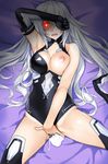  :o after_sex alternate_eye_color armlet armpits bad_id bad_pixiv_id bangs bare_shoulders bed_sheet black_gloves black_heart black_legwear blush breast_slip breasts cleavage cleavage_cutout clenched_hand clothed_masturbation commentary_request cum cum_in_pussy cum_pool cumdrip elbow_gloves fingering from_above gloves gloves_removed glowing glowing_eyes groin groin_tendon hair_over_one_eye halterneck hand_on_own_face highleg highleg_leotard hips kamia_(not_found) large_breasts leotard leotard_aside long_hair looking_at_viewer lying magical_girl masturbation moaning neptune_(series) nipples on_back on_bed one_breast_out open_mouth power_symbol pussy_juice raised_eyebrows red_eyes shade single_elbow_glove single_glove solo spread_legs sweat symbol-shaped_pupils thighhighs turtleneck very_long_hair wavy_hair 