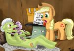  applejack early_cuyler friendship_is_magic granny_smith my_little_pony quakehoof ruby_jean_&quot;granny&quot;_cuyler squidbillies 