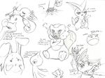  azumarill bibarel deerling horsea joltik lapras pokemon roy_mccloud serperior shuppet victini voltorb 