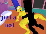  animated bart_simpson marge_simpson the_simpsons zst_xkn 