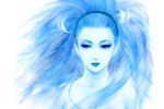  blue_eyes blue_hair blue_skin final_fantasy final_fantasy_x fm77_(artist) shiva_(final_fantasy) solo 