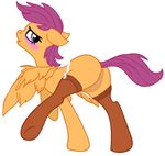  cutie_mark_crusaders friendship_is_magic my_little_pony scootaloo sharpy 