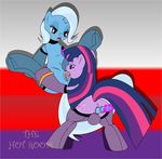  friendship_is_magic my_little_pony thehotroom trixie_lulamoon twilight_sparkle 