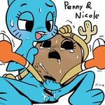  itimu nicole_watterson penny_fitzgerald tagme the_amazing_world_of_gumball 