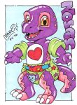  claws diaper dinosaur inflatable marci pool_toy reptile scalie zoran 