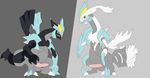  black_kyurem kyurem pokemon tagme white_kyurem 