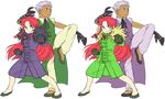  1girl alternate_color bad_id bad_pixiv_id cosplay costume_switch crossdressing crossover esaka hong_meiling hong_meiling_(cosplay) krizalid krizalid_(cosplay) m.u.g.e.n palette_swap the_king_of_fighters touhou 