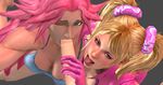  crossover dudehentai final_fight juliet_starling lollipop_chainsaw poison street_fighter xnalara 