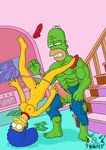  homer_simpson hulk marge_simpson the_simpsons xl-toons 