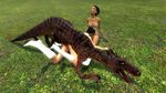  alyx_vance dinosaur gmod half-life_2 velociraptor 