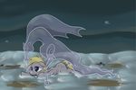  2012 blonde_hair blue_eyes cutie_mark dead duo equine female feral forced friendship_is_magic frozen ghost hair horse male mammal my_little_pony necrophilia outside penetration pony ragingsemi rape snow spirit straight windigo windigo_(mlp) 