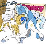  cartoonlion friendship_is_magic gilda my_little_pony prince_blueblood trixie_lulamoon 