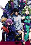  3girls angelg char_aznable g_gundam green_eyes green_hair gundam haman_karn koros lamia_loveless master_asia mecha mobile_suit_gundam multiple_boys multiple_girls muteki_koujin_daitarn_3 nakamura_kanko pink_hair purple_eyes shiratori_tsukumo short_hair super_robot_wars super_robot_wars_advance super_robot_wars_advance_portable zeta_gundam 