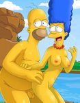  homer_simpson marge_simpson tagme the_simpsons 