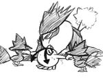  honchkrow hoothoot murkrow pokemon tagme 