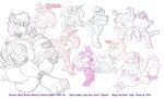  amy_rose badgerben crossover koopa lucario pokemon rouge_the_bat sonic_team super_mario_bros. yiffer yoshi 