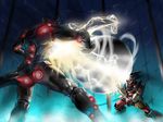  battle drill giga_drill_break gurren-lagann lazengann mecha no_humans tengen_toppa_gurren_lagann wallpaper 