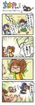  6+girls akizuki_ritsuko amami_haruka comic glasses hagiwara_yukiho idolmaster idolmaster_(classic) idolmaster_1 kisaragi_chihaya minase_iori multiple_girls riyo_(lyomsnpmp) speech_bubble takatsuki_yayoi translated twintails 