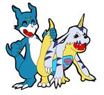  digimon gabumon tagme veemon 