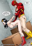  dc flash leandro_comics tagme wonder_woman 