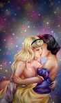  aurora sleeping_beauty snow_white snow_white_and_the_seven_dwarfs yeaka 