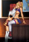  candy_cane crossover juliet_starling laskex21 lollipop_chainsaw rumble_roses 