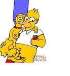  escoria homer_simpson lisa_simpson marge_simpson the_simpsons 