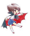  boruko_(artist) cape chocola chokora don_dracula fang pointy_ears skirt vampire 