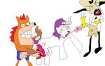  crash_bandicoot crossover neo_cortex tagme 