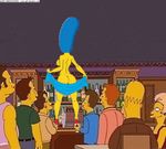  animated edna_krabappel homer_simpson marge_simpson the_simpsons 