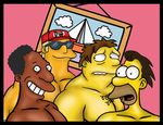  barney_gumble carl_carlson duffman hernan_d_rosas lenny_leonard the_simpsons 