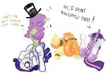  applejack friendship_is_magic my_little_pony purevil rarity spike twilight_sparkle 