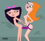  candace_flynn helix isabella_garcia-shapiro phineas_and_ferb tagme 