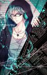  bad_id bad_pixiv_id genderswap genderswap_(ftm) glasses hatsune_mikuo headphones hood hoodie jewelry male_focus nail_polish necklace solo vocaloid zukiyuki 