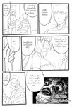  butter-t comic copyright_request greyscale monochrome thai translated 