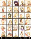  6+boys agrias_oaks alma_beoulve alma_beoulve_(cosplay) annotated archer_(fft) arithmetician_(fft) armor bad_id bad_pixiv_id black_mage black_mage_(fft) chemist_(fft) cosplay costume_switch dancer_(fft) dark_knight_(fft) dragoon_(fft) everyone final_fantasy final_fantasy_tactics geomancer_(fft) knight_(fft) meliadoul_tengille milleuda_folles mime_(fft) momigara_(mmgrkmnk) monk_(fft) multiple_boys mystic_(fft) ninja_(fft) onion_knight onion_knight_(fft) orator_(fft) ovelia_atkascha pinky_out rapha_galthena reis_duelar samurai_(fft) squire_(fft) summoner_(fft) sword thief_(fft) thumbs_up tietra_heiral time_mage time_mage_(fft) translation_request ultima_(fft) ultima_(fft)_(cosplay) weapon weights white_mage white_mage_(fft) 